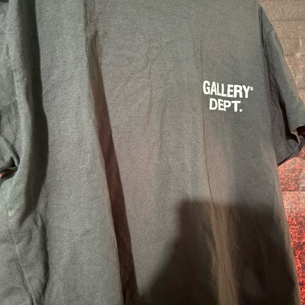 Gallery Dept Black and gray Short Sleeve Tee’s